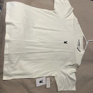 PLAYBOY Cream Short Sleeve Tee